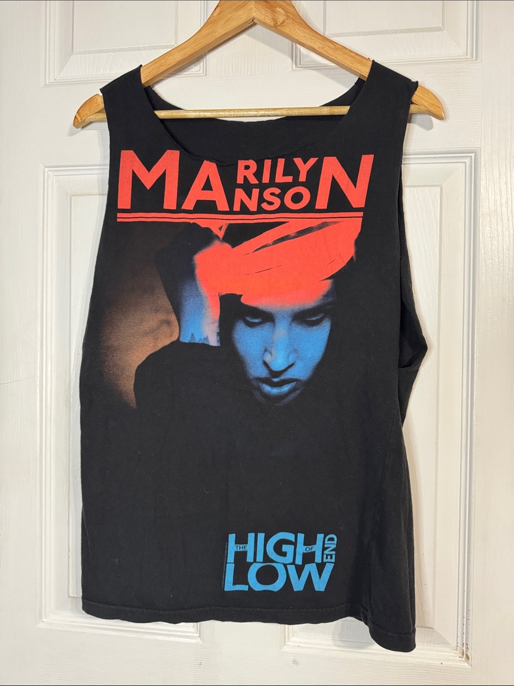 Marilyn Manson Cut Off T-Shirt